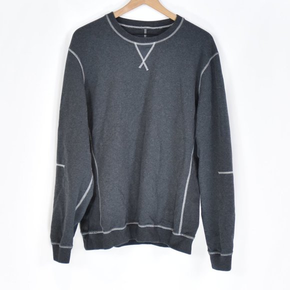 lululemon athletica Other - Lululemon Charcoal Grey Long Sleeve Pullover, size XXL
